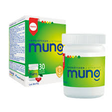 Muno Forte Probióticos+ Vitaminas 30 Comprimidos Masticables