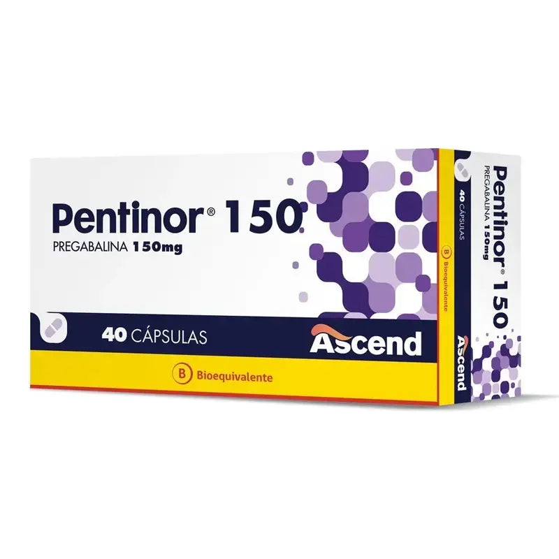 Pentinor 150mg 40 Cápsulas