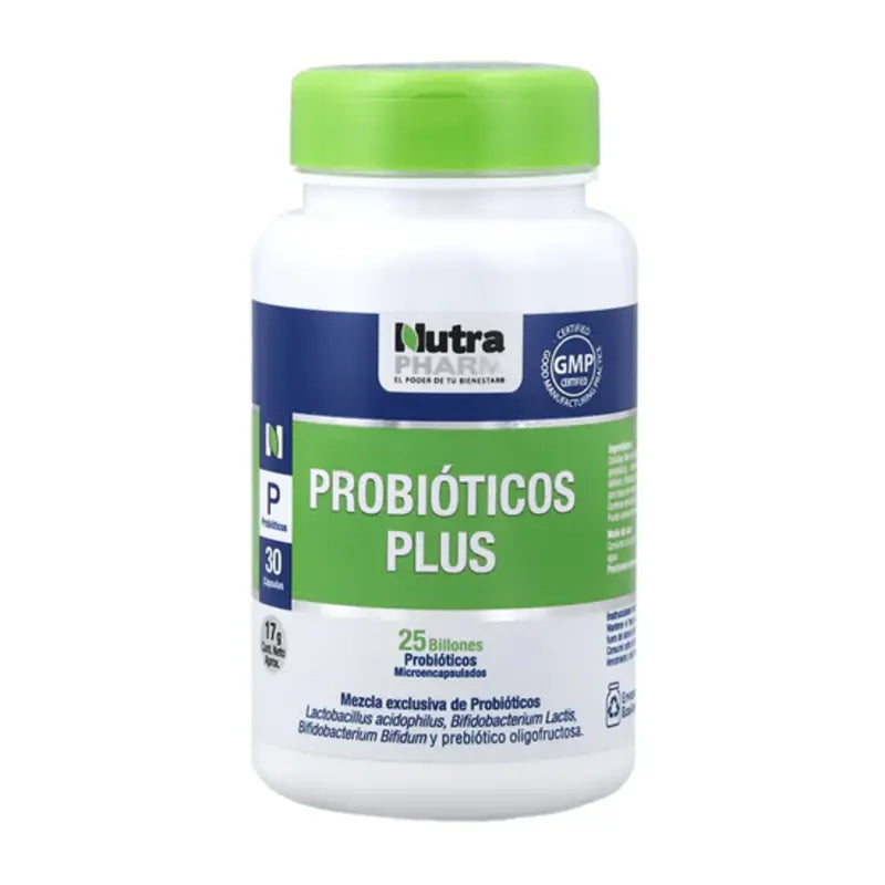 Probióticos Plus 30 Cápsulas