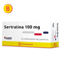 Sertralina 100mg 30 Comprimidos Recubiertos