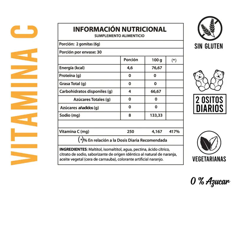 Vitamina C 500mg 60 Gomitas