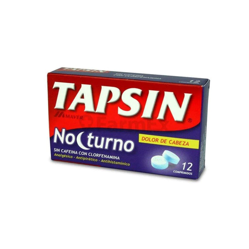 Tapsin Nocturno 12 comprimidos