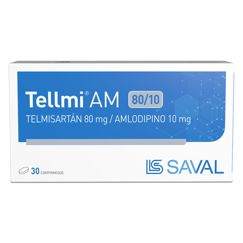 Tellmi AM 80/10mg 30 Comprimidos