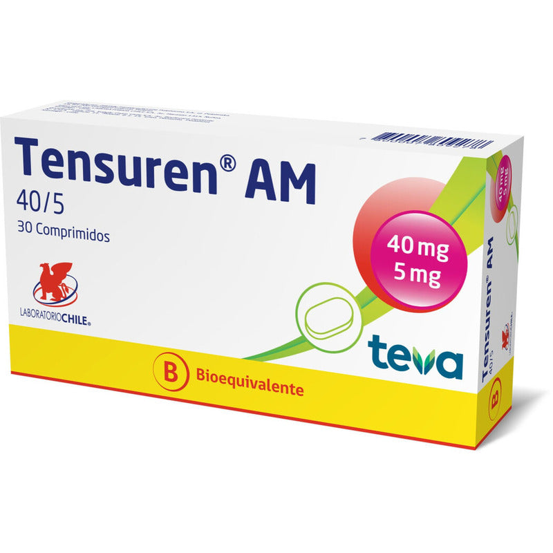 Tensuren AM 40/5 30 Comprimidos