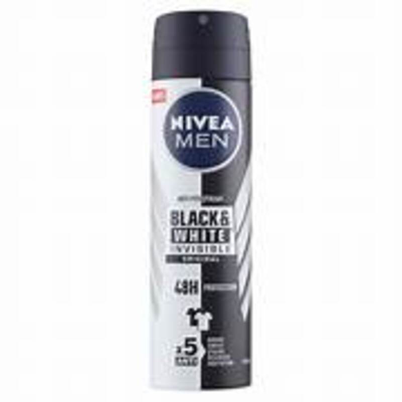 Desodorante Nivea Men Black&White Invisible 48 hrs 150ml