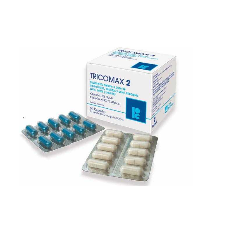 Tricomax 2 Suplemento Para Deportista Aminoácidos 90 Cápsulas