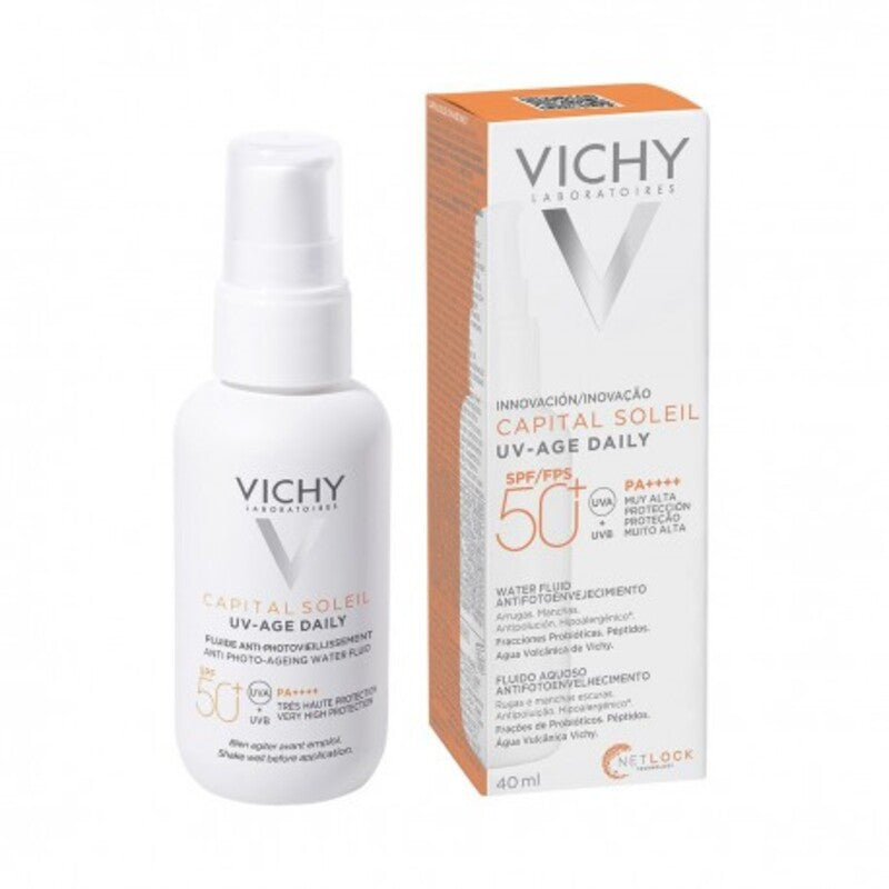 Protector Solar Rostro Capital Soleil UV Age Daily FPS 50+ 40 ml