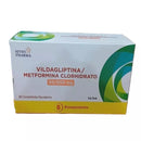 Vildagliptina /Metformina 50mg/850mg 60 comprimidos recubiertos