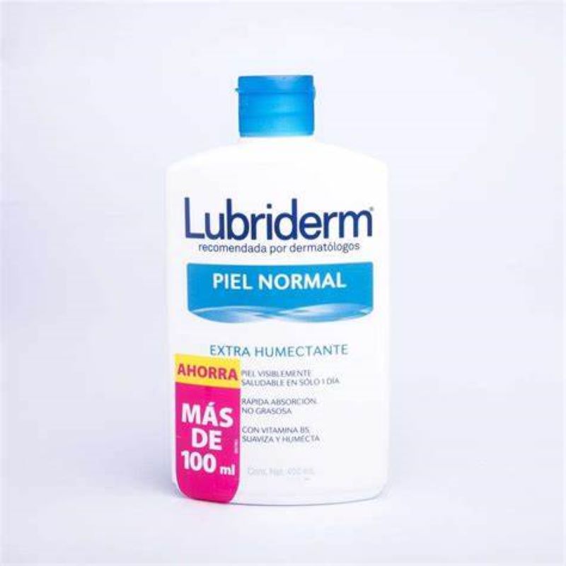 Crema corporal piel normal lubriderm extra humectante 400ml