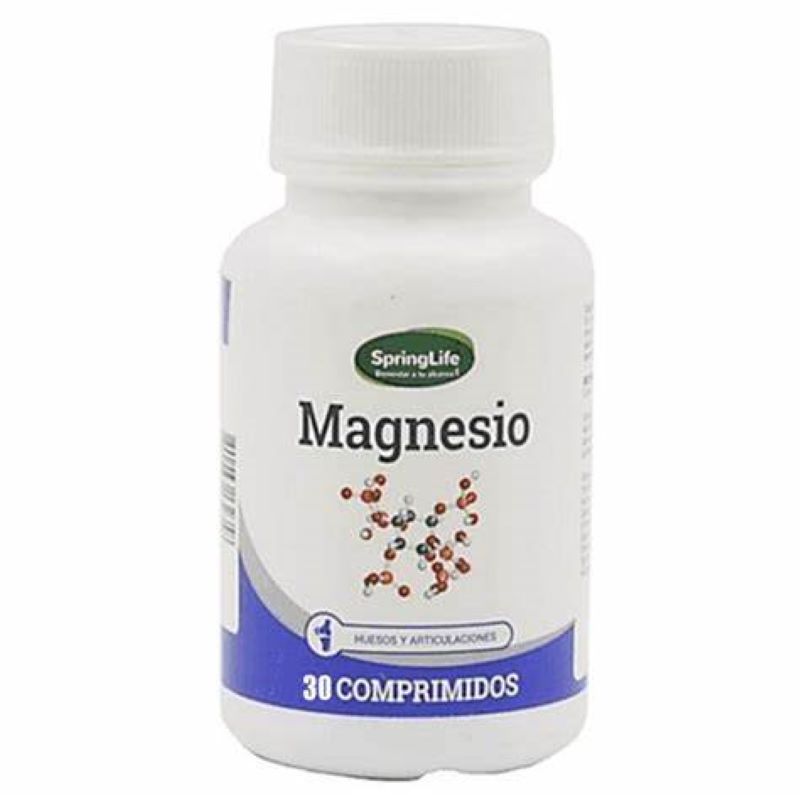 Magnesio 400mg Springlife 30 Cápsulas