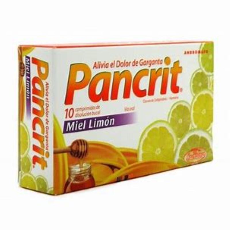 Pancrit miel limón 10 Comprimidos