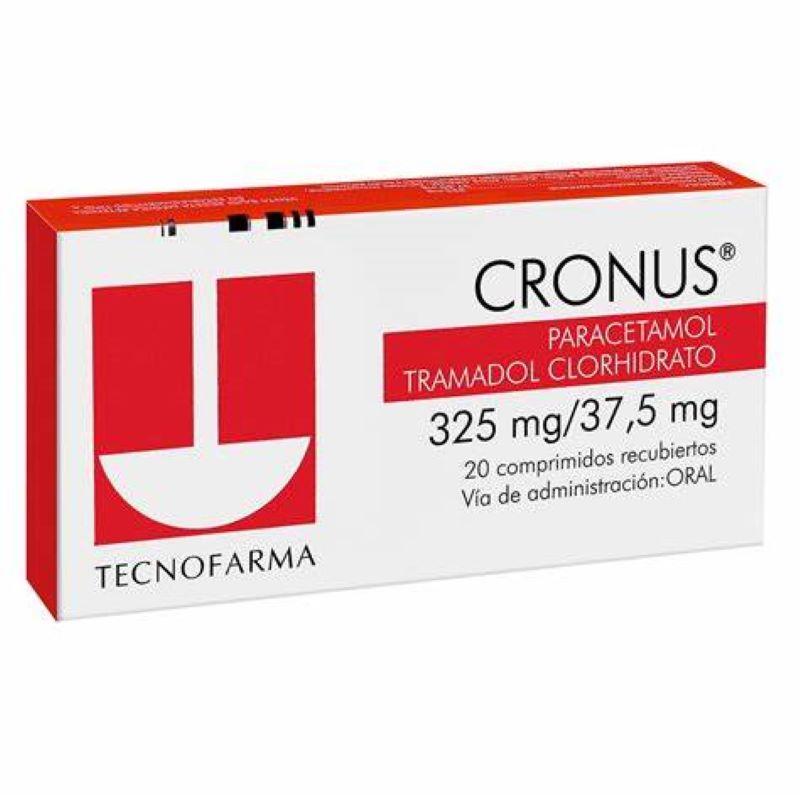 Cronus 325mg/37,5mg 20 Comprimidos recubiertos