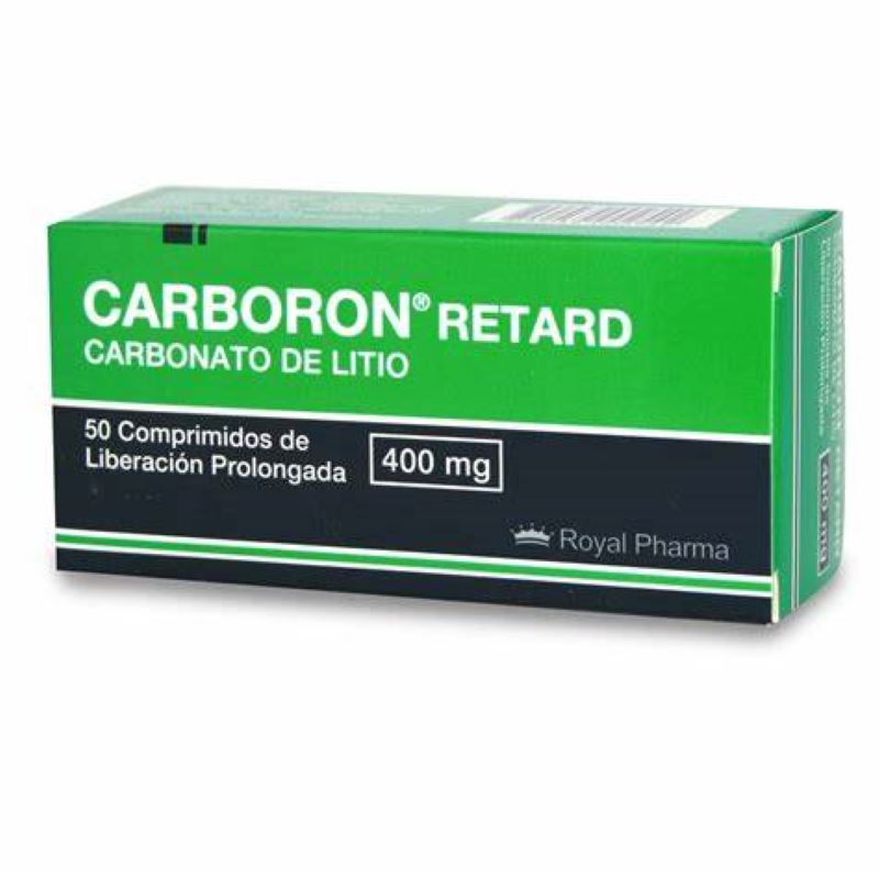 Carboron Retard 400mg 50 Comprimidos de liberación prolongada