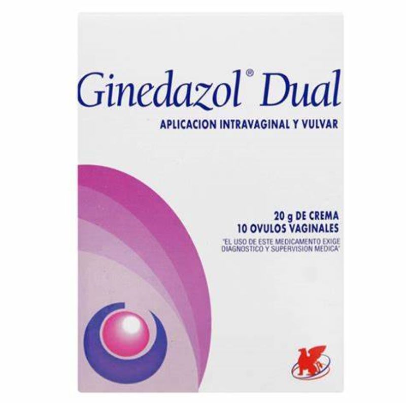 Ginedazol Dual 10 óvulos