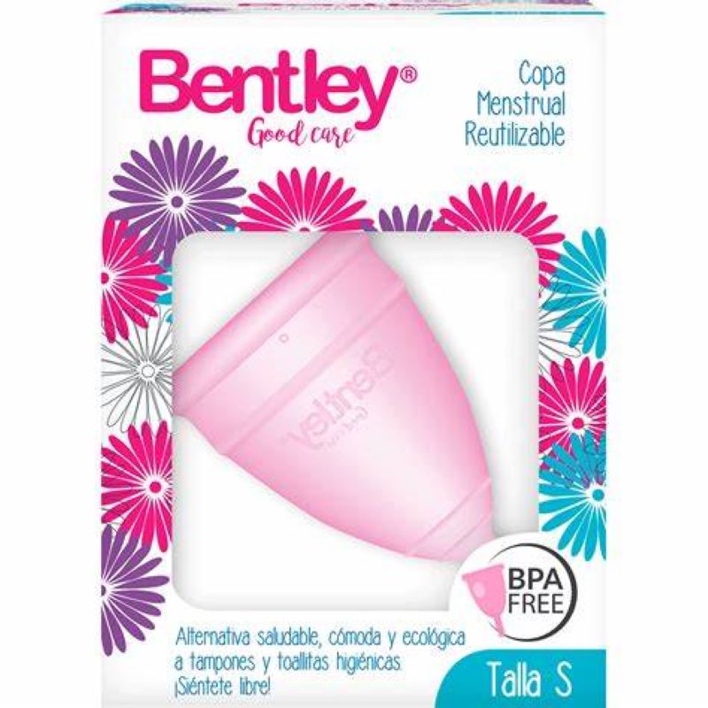 Copa Menstrual Reutilizable Sin BPA Talla S Bentley