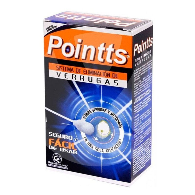 Pointts Sistema de eliminación de verrugas comunes 80ml/53g