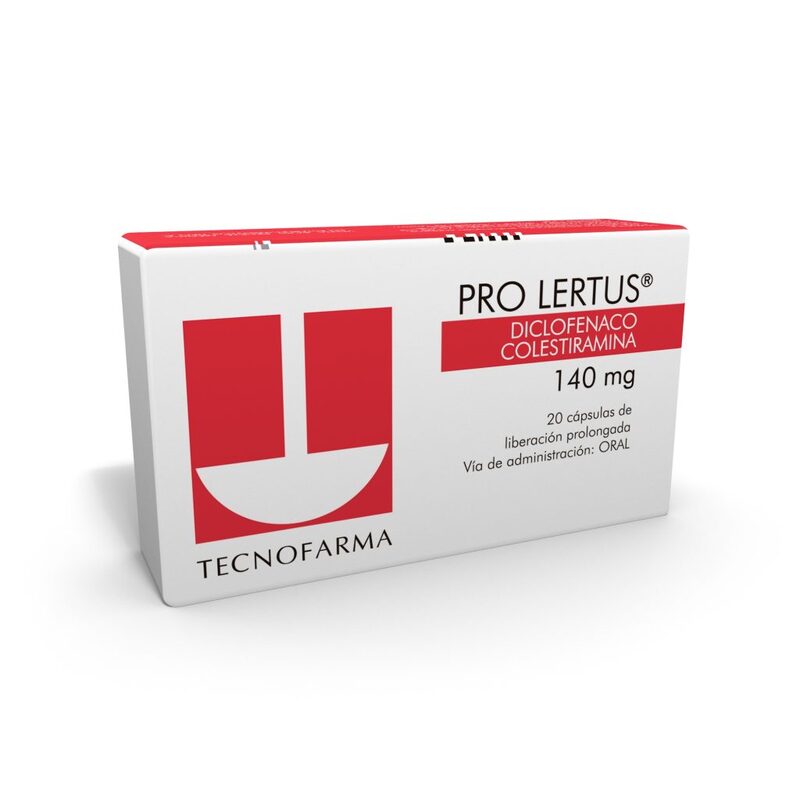 PRO Lertus 140mg 20 Comprimidos