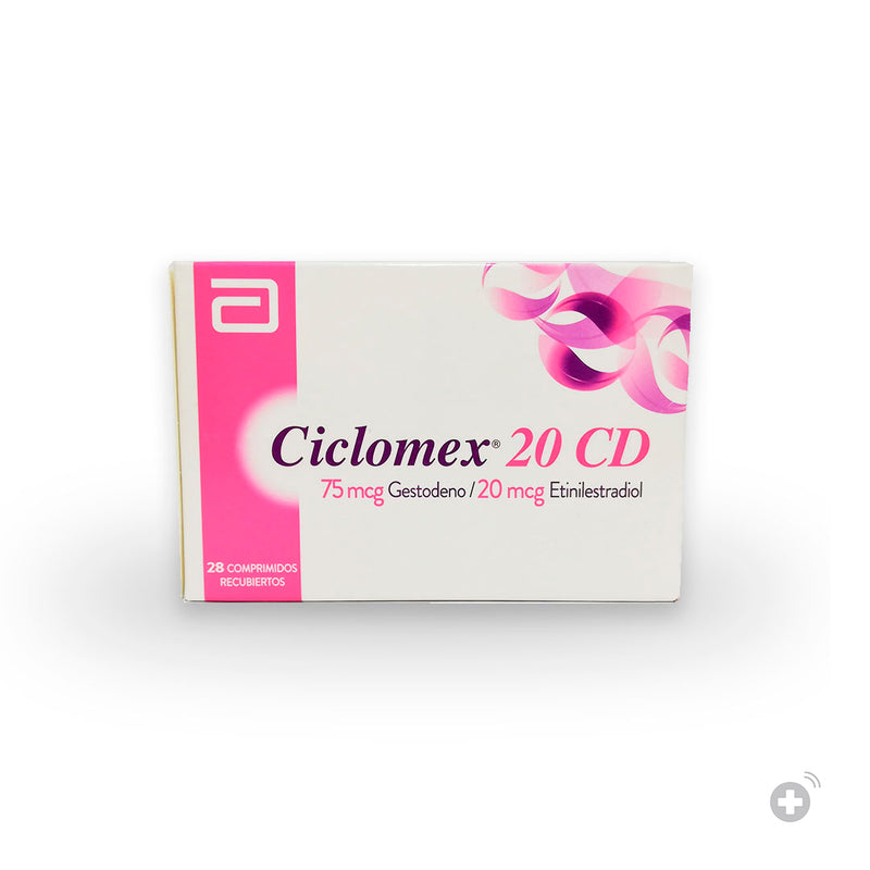 Ciclomex 20 CD 28 Comprimidos