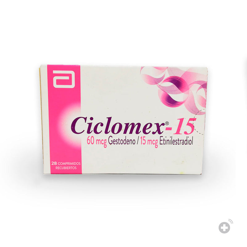 Ciclomex - 15 28 Comprimidos recubiertos