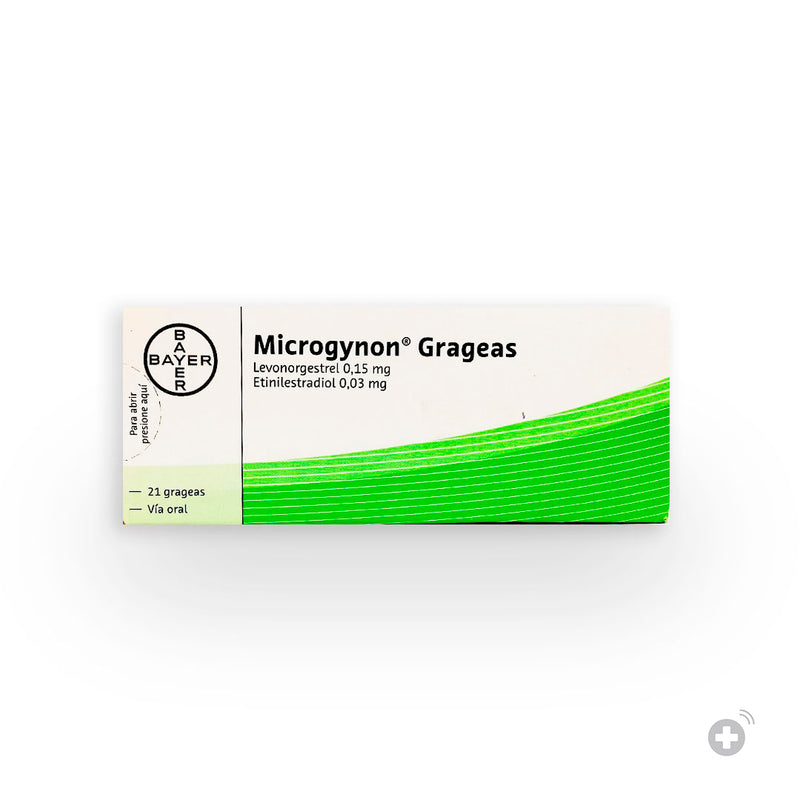 Microgynon Grageas 21 Comprimidos