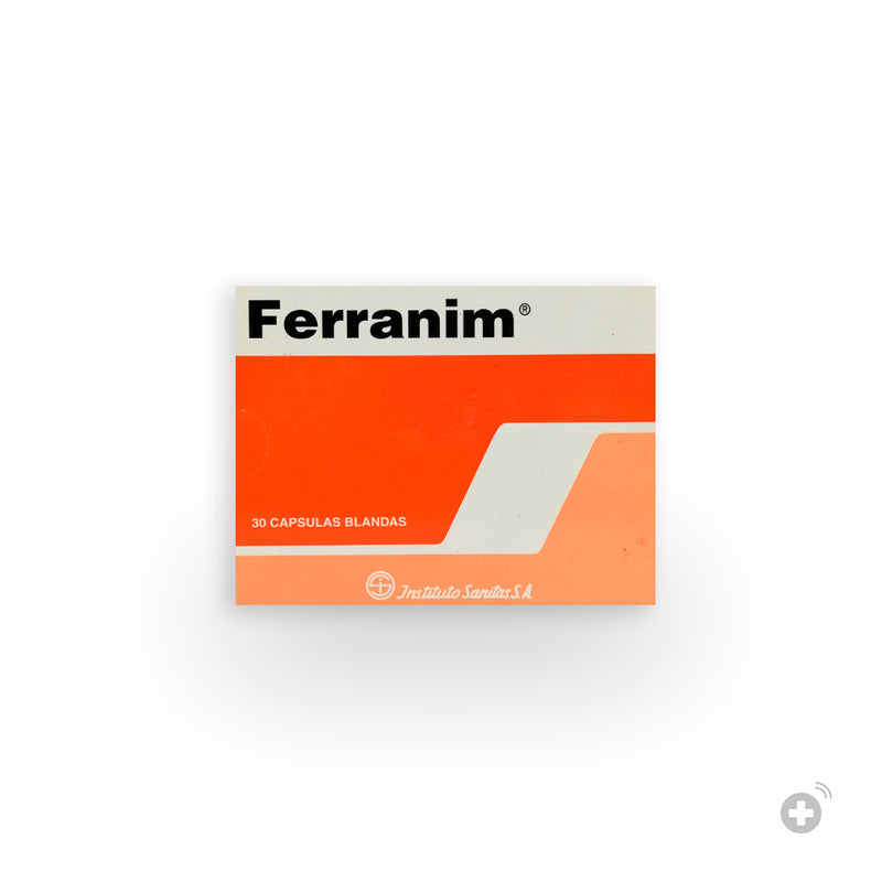 Ferranim 30 Cápsulas blandas