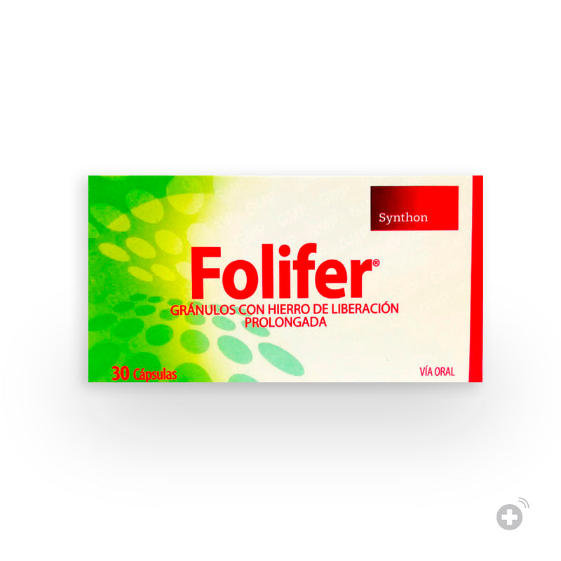 Folifer 30 Cápsulas