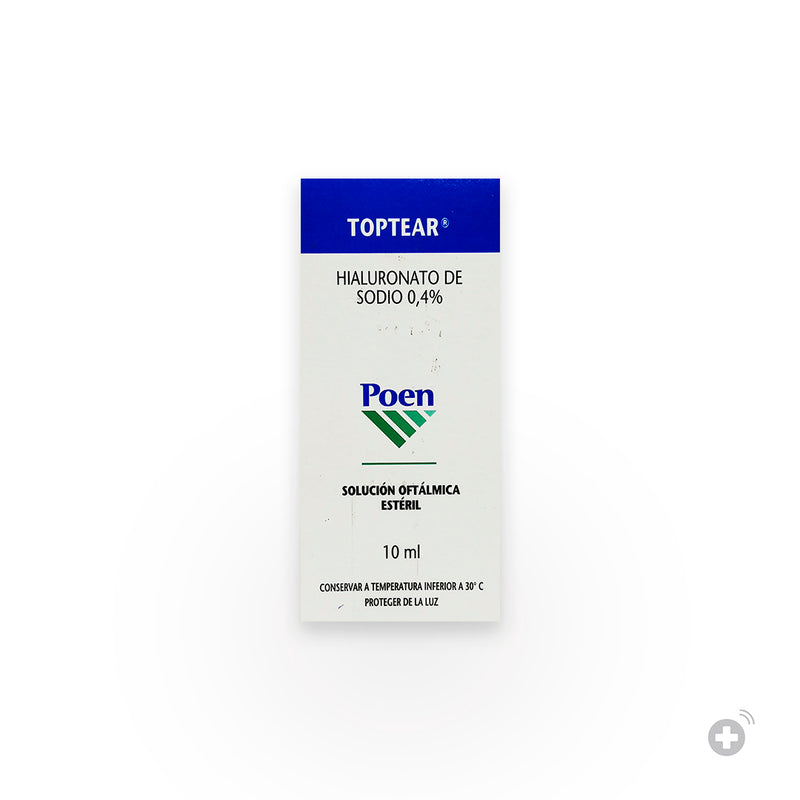 Toptear solución oftalmológica 0.4% 10ml