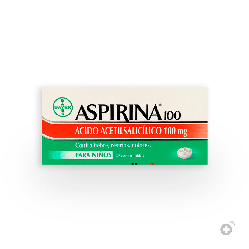 Aspirina 100mg 42 Comprimidos