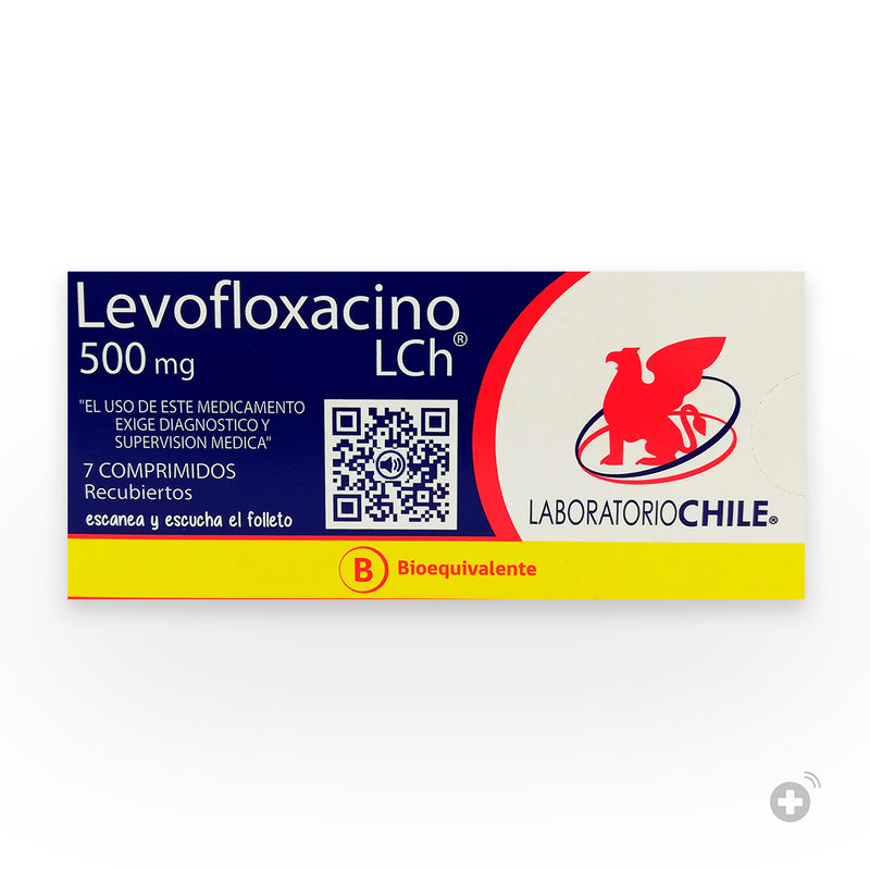 Levofloxacino 500mg 7 Comprimidos