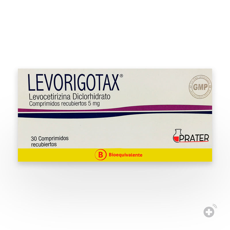 Levorigotax 5mg 30 Comprimidos recubiertos