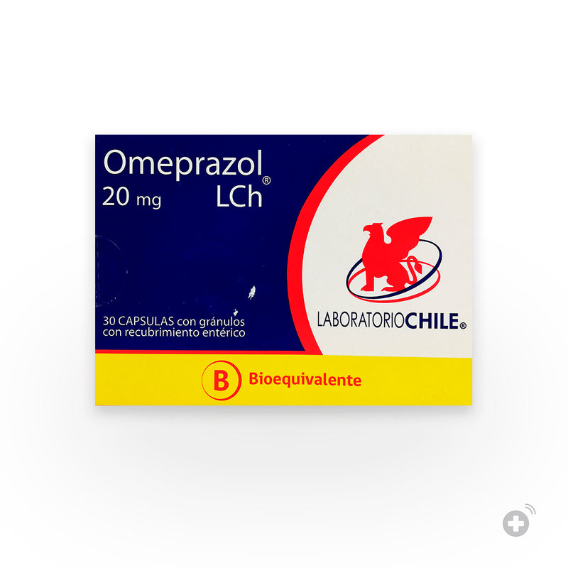 Omeprazol 20mg 30 Cápsulas laboratorios chile