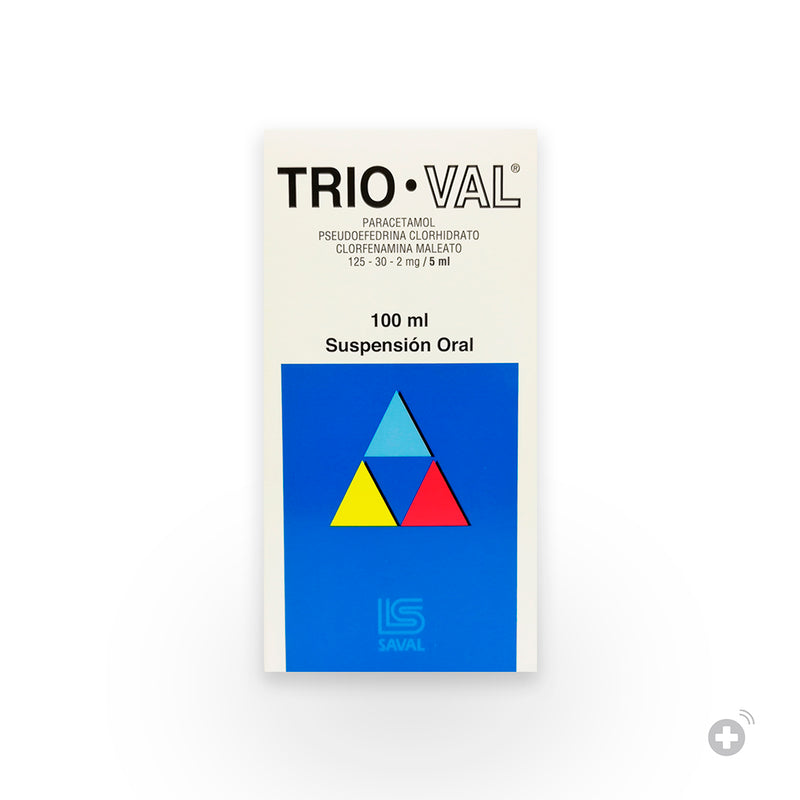 Trio-Val Suspensión Oral 100ml