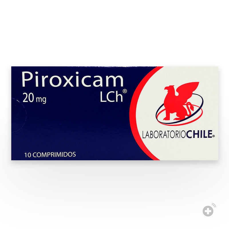 Piroxicam 20mg 10 Comprimidos