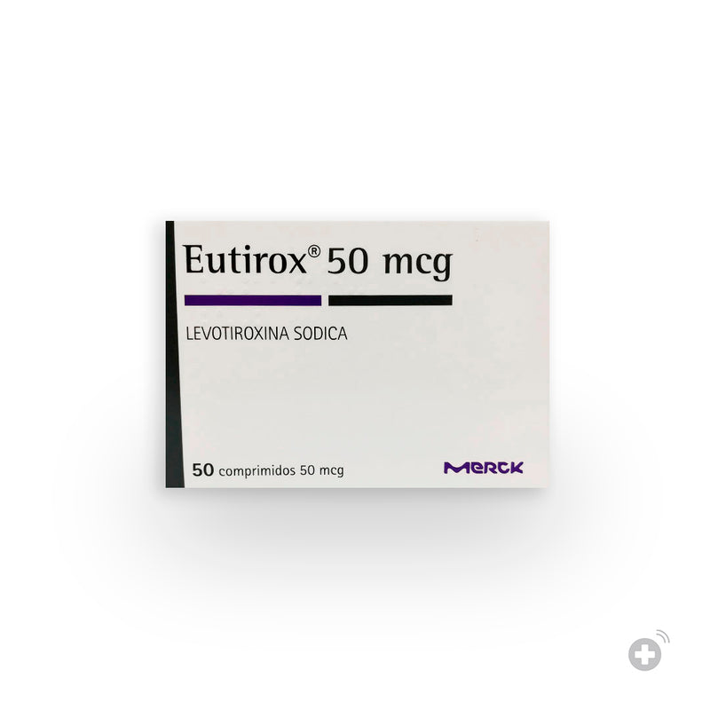 Eutirox 50mcg 50 Comprimidos