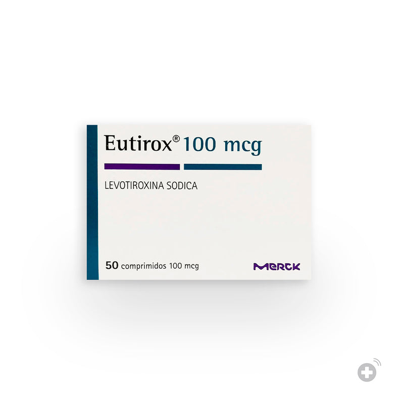 Eutirox 100mcg 50 Comprimidos