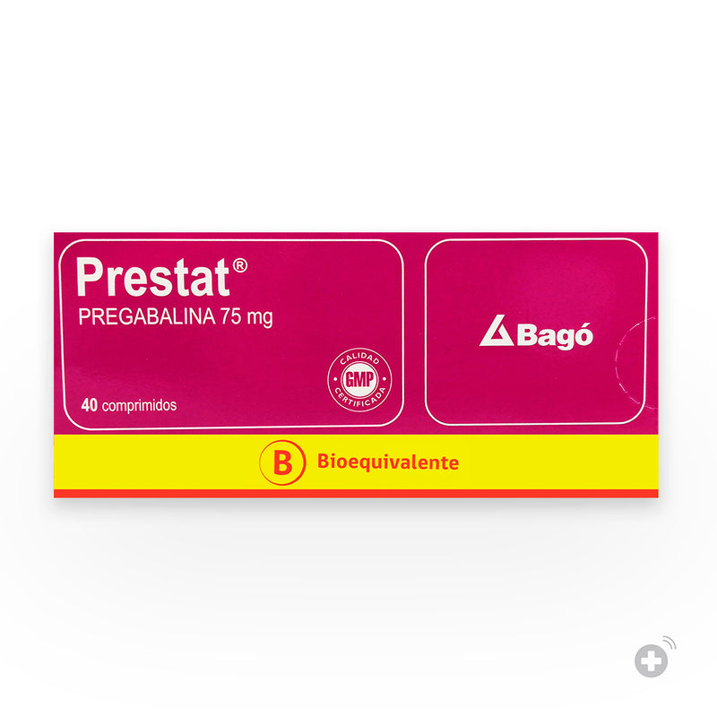 Prestat 75mg 40 Comprimidos