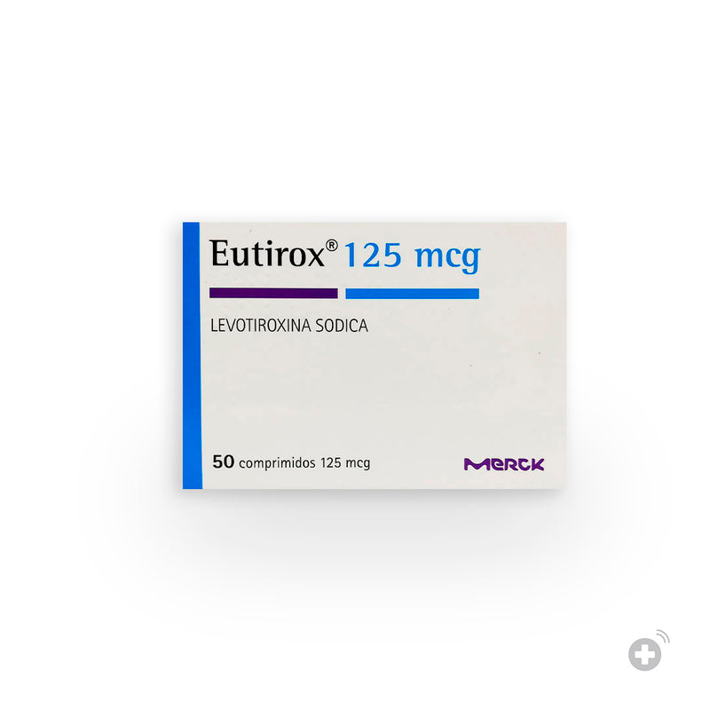 Eutirox 125mcg 50 Comprimidos
