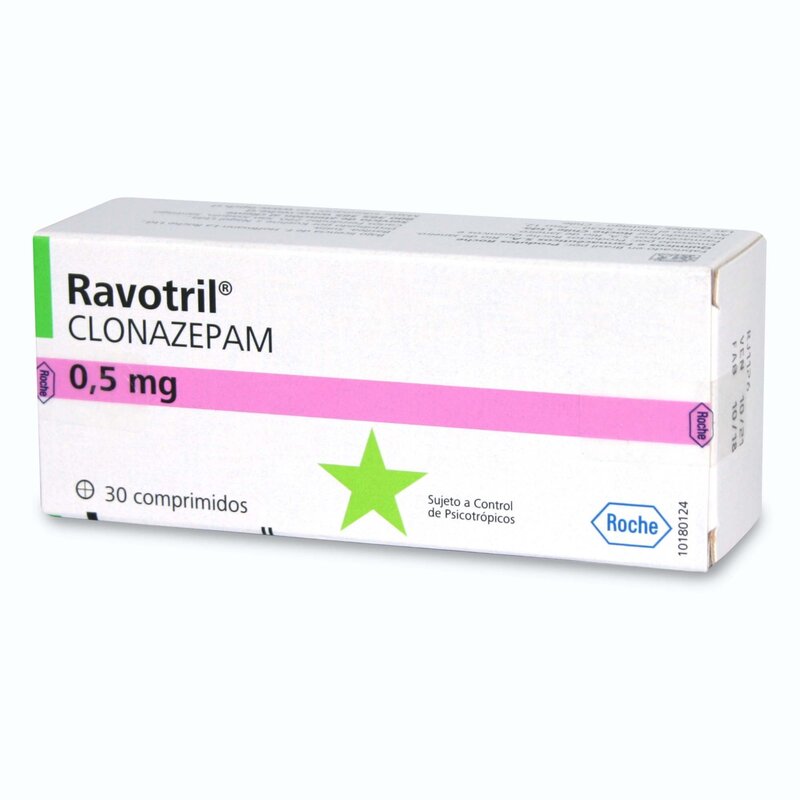 Ravotril 0,5mg 30 Comprimidos