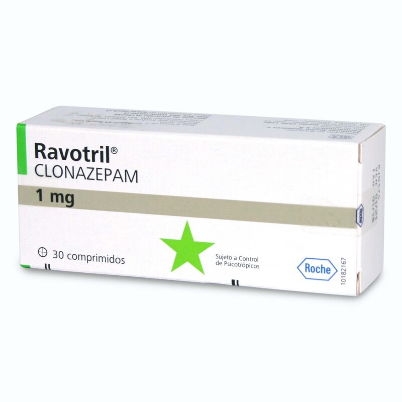 Ravotril 1mg 30 Comprimidos