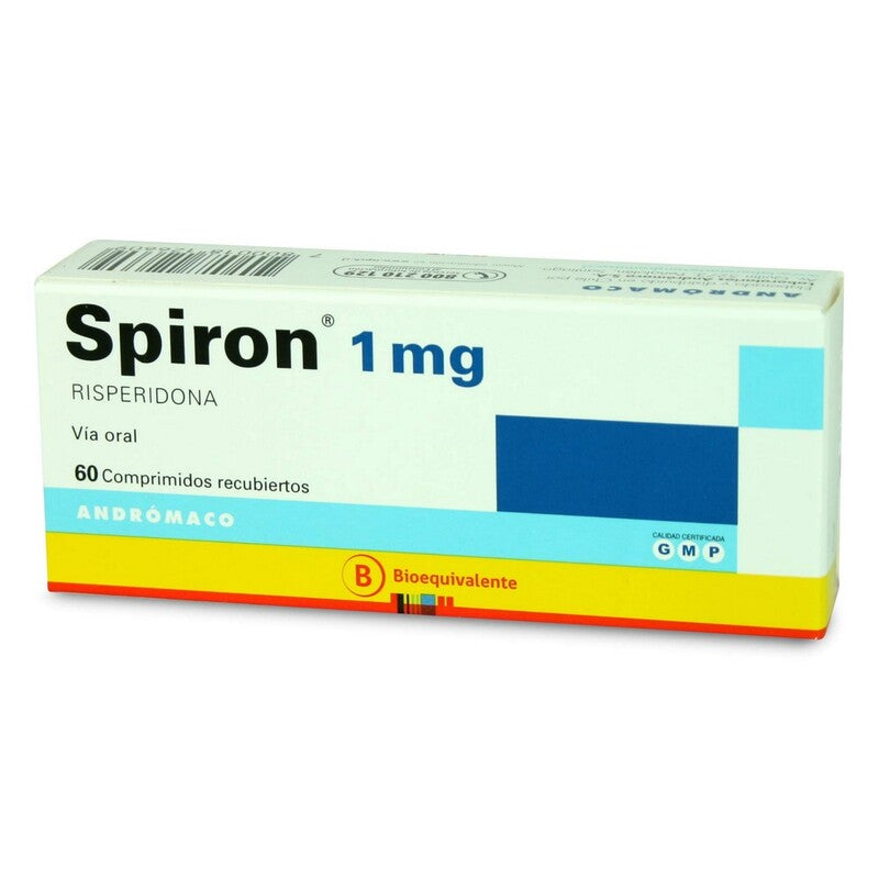 Spiron 1mg 60 Comprimidos recubiertos