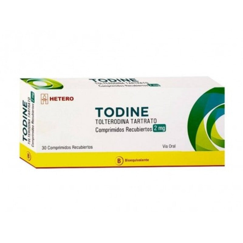 Todine 2mg 30 Comprimidos recubiertos