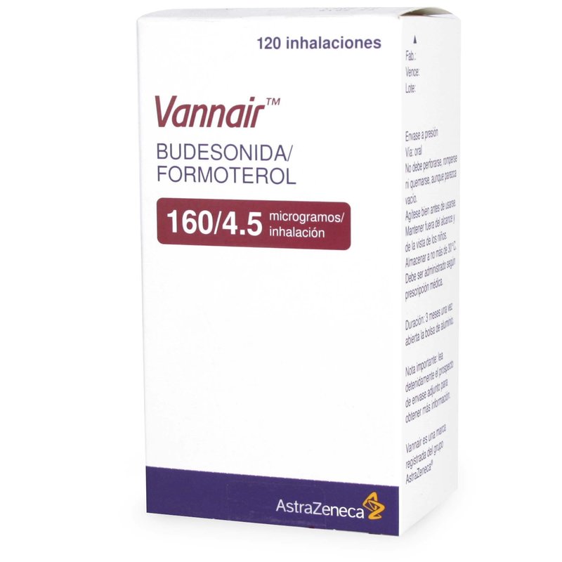 Vannair 160mg/4,5mcg inhalación 120 Inhalación