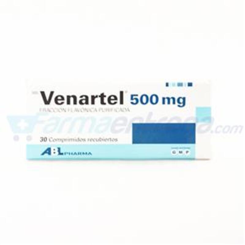 Venartel 500mg 60 Comprimidos recubiertos
