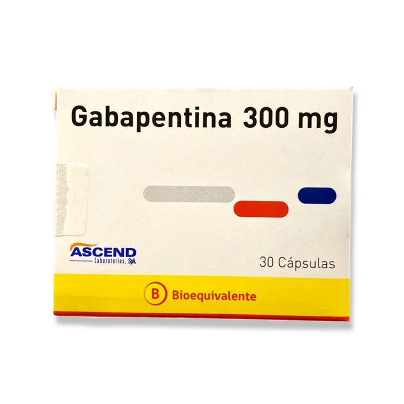Gabapentina 300mg 30 Cápsulas