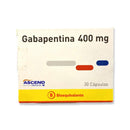 Gabapentina 400mg 30 Cápsulas