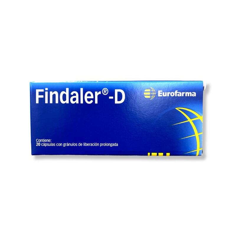 Findaler-D 120mg 20 Cápsulas con gránulos de liberación prolongada