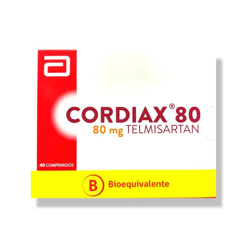 Cordiax 80mg 40 Comprimidos