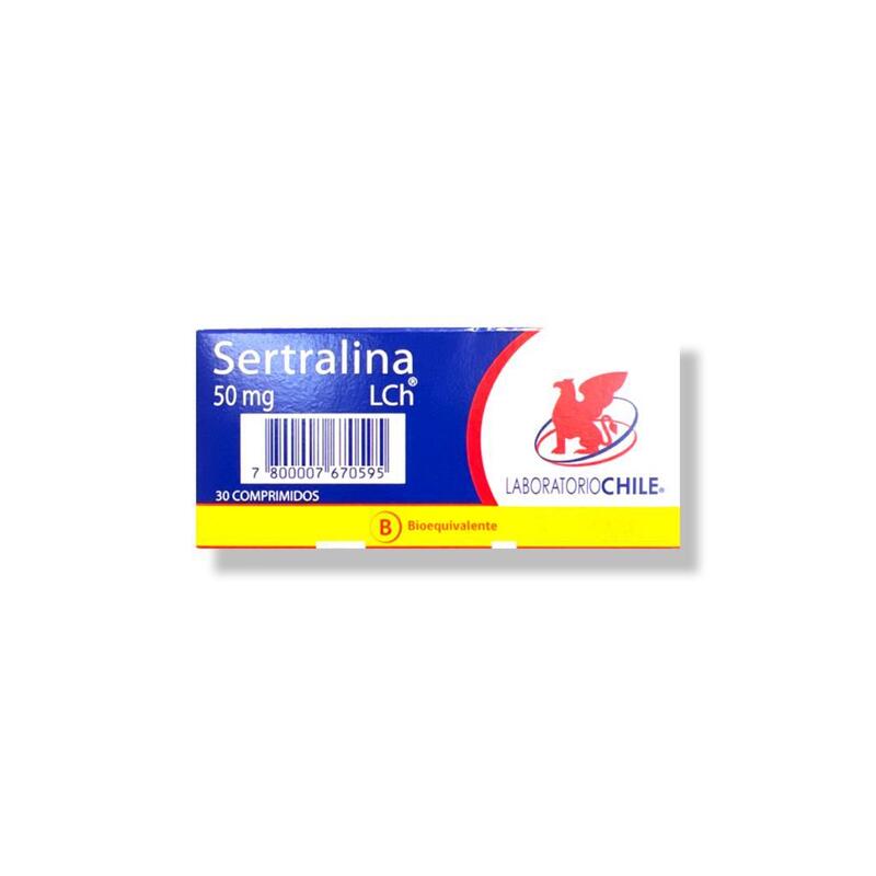 Sertralina 50mg 30 Comprimidos