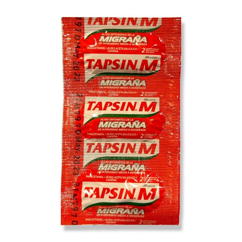 Tapsin migraña 6 Comprimidos