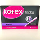 Tampones Kotex Mini 16 unidades